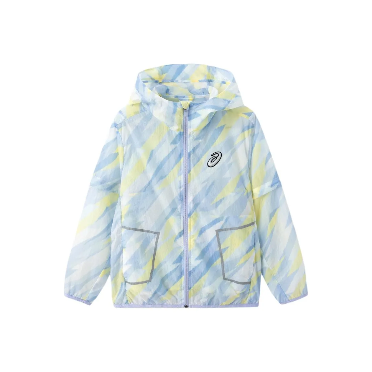 Asics Куртки и Пальто Фиолетовый Белый Подростки