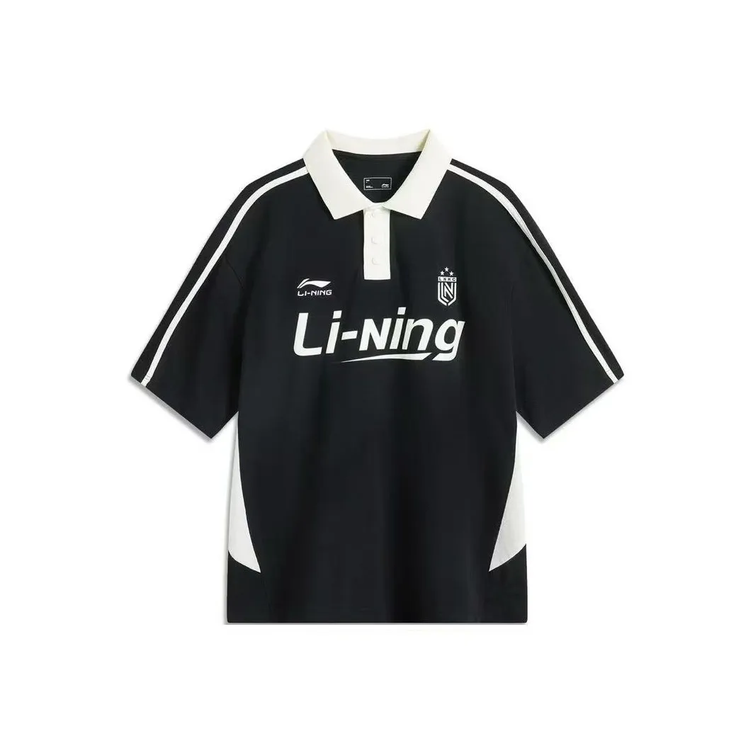 LiNing Sports Life Collection Polo Shirt Men's Black