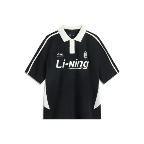 LINING Sports Life Collection Черный Мужское Поло