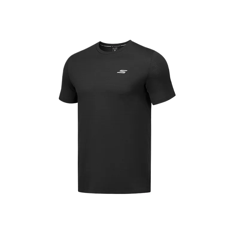 Skechers Comfort Sports Series T Shirts Men Carbon Black