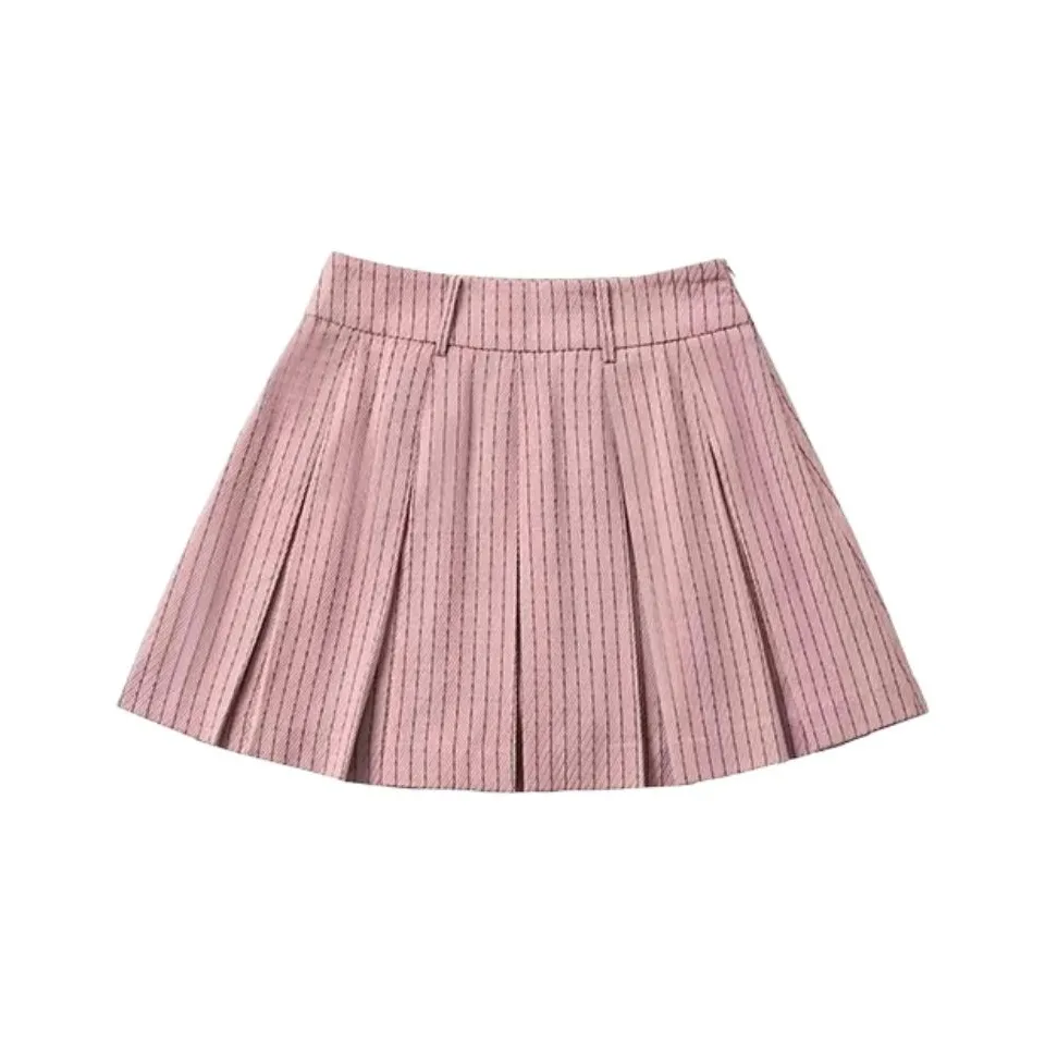DEAR DEER PUFF Повседневная короткая юбка женская розовая