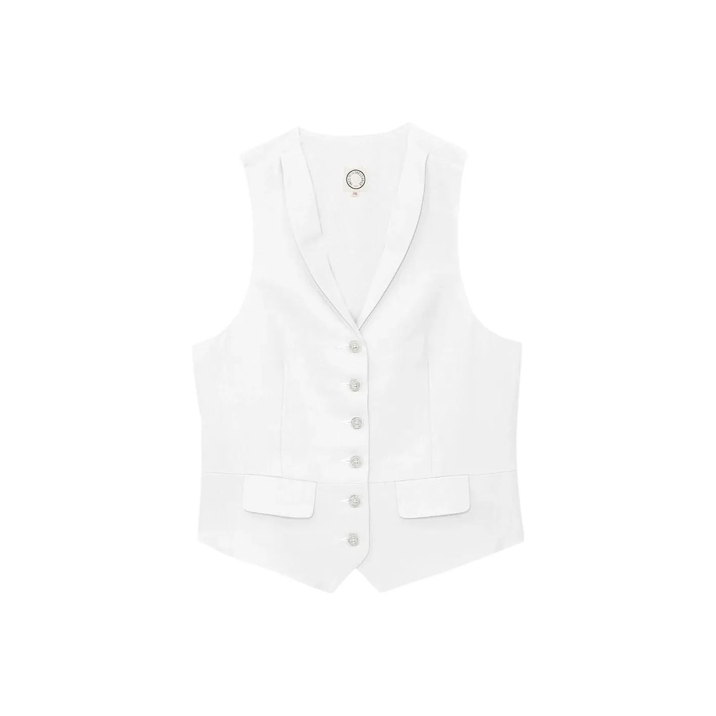 INES DE LA FRESSANGE Vest Women's White