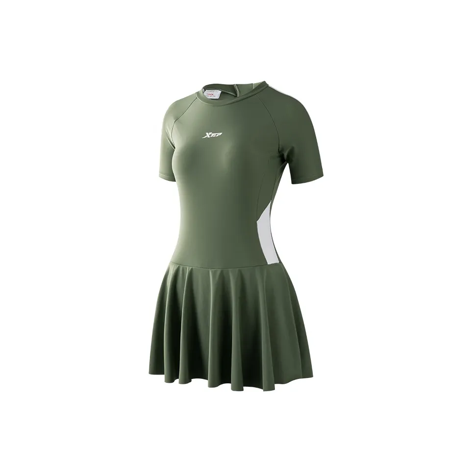 XTEP Яшмовый Женские Ван-Пис Купальники