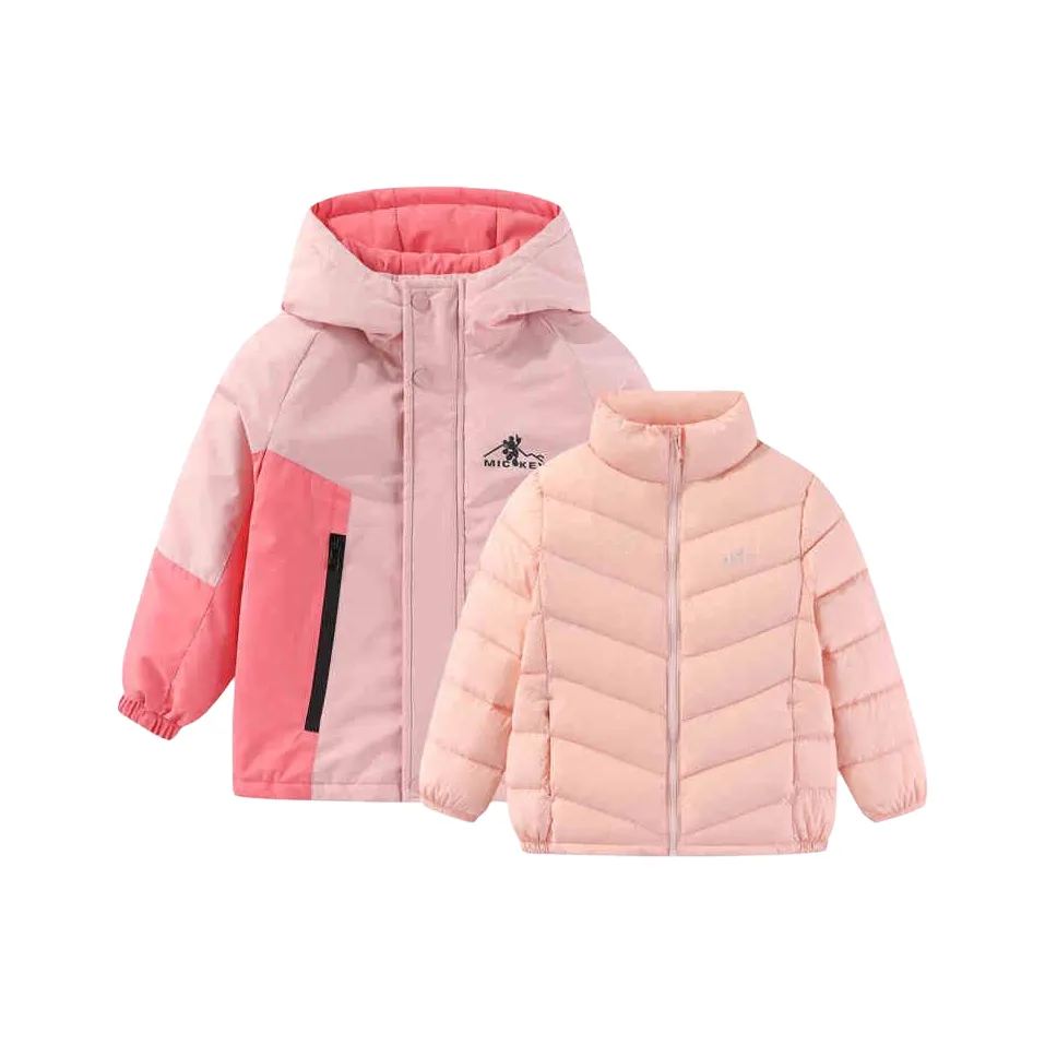 Disney Mickey Series Пуховик Двухкомпонентный Набор для Детей Возрастом 3-7 Лет