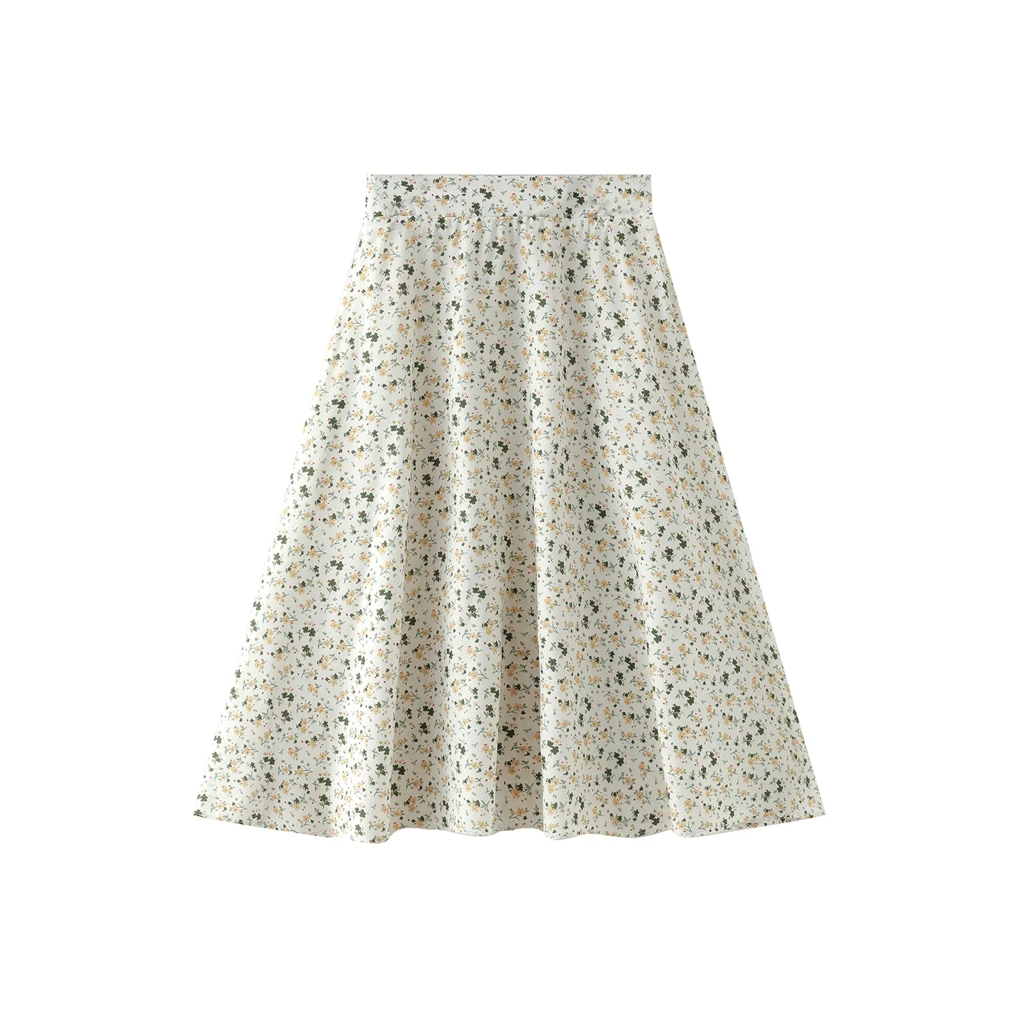 Jonah Anda Casual Long Skirt Women's Apricot
