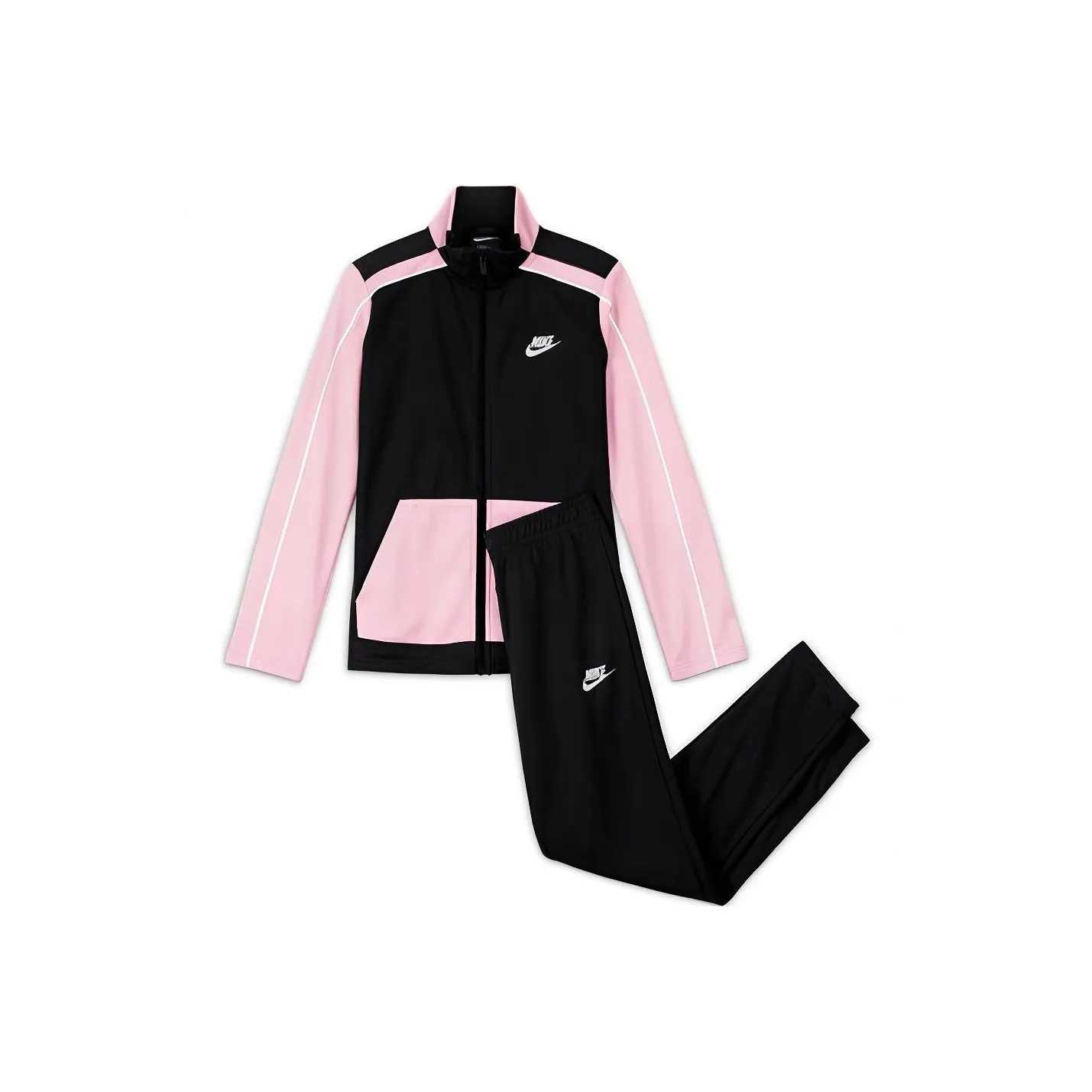 nike Повседневная спортивная одежда Розовый Черный Детский