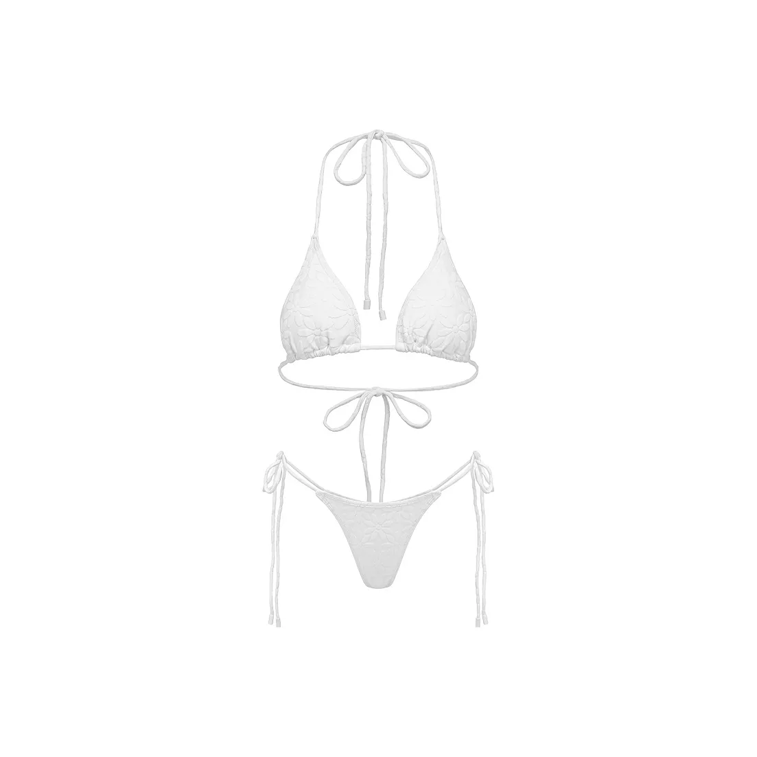 YUKARI SWIM Two Piece Swimsuits Women's White