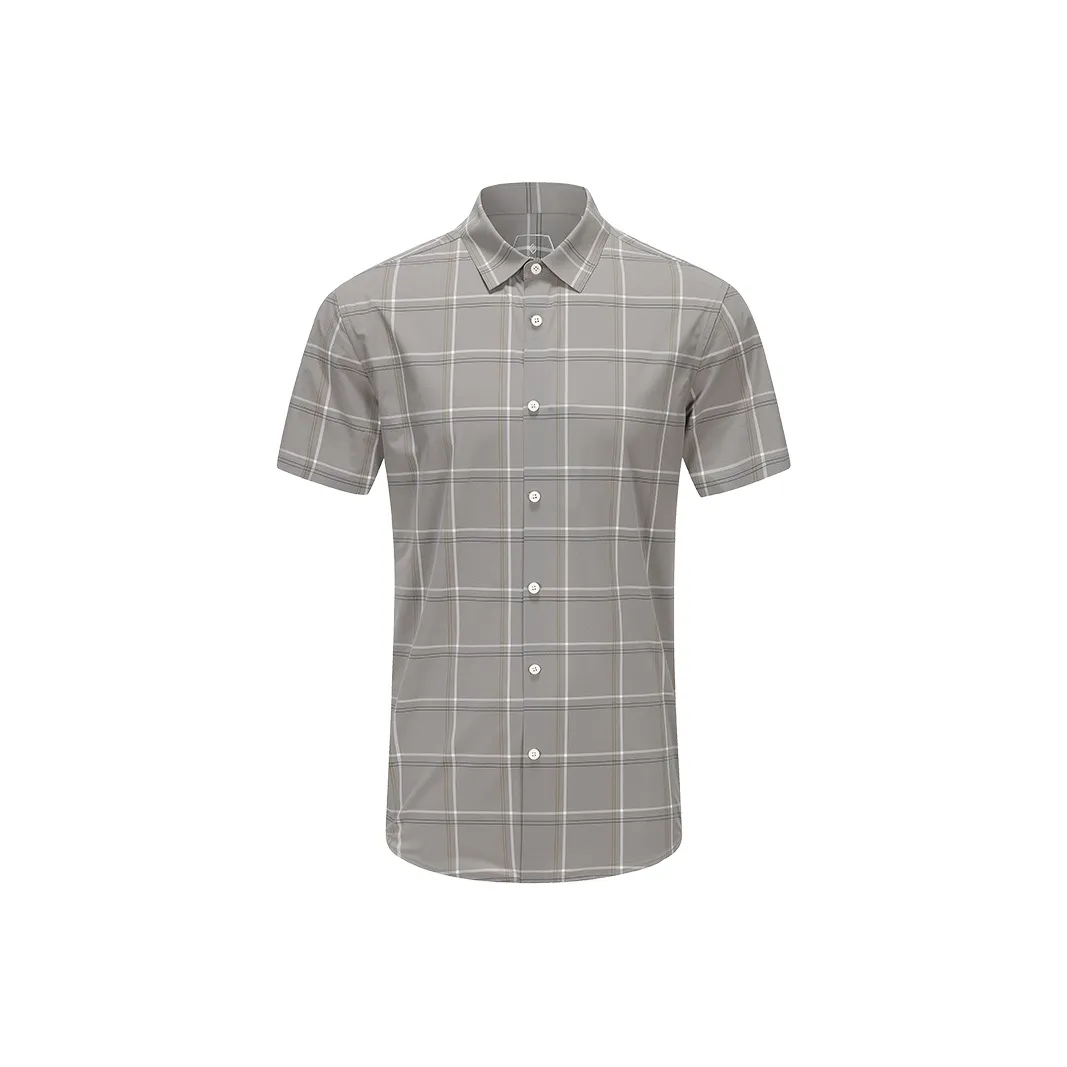 DIDIBOY Зеленая клетка Мужская рубашка