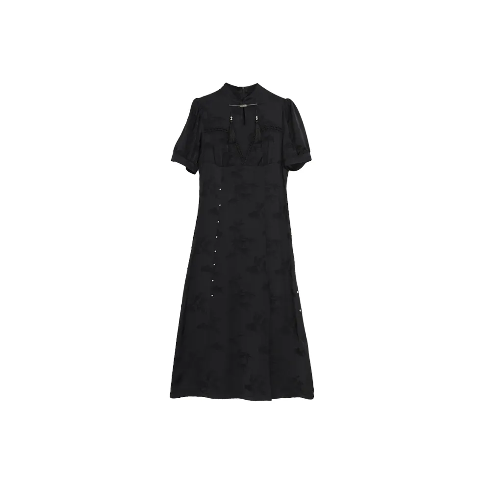 SETIROM Cheongsam Women's Black