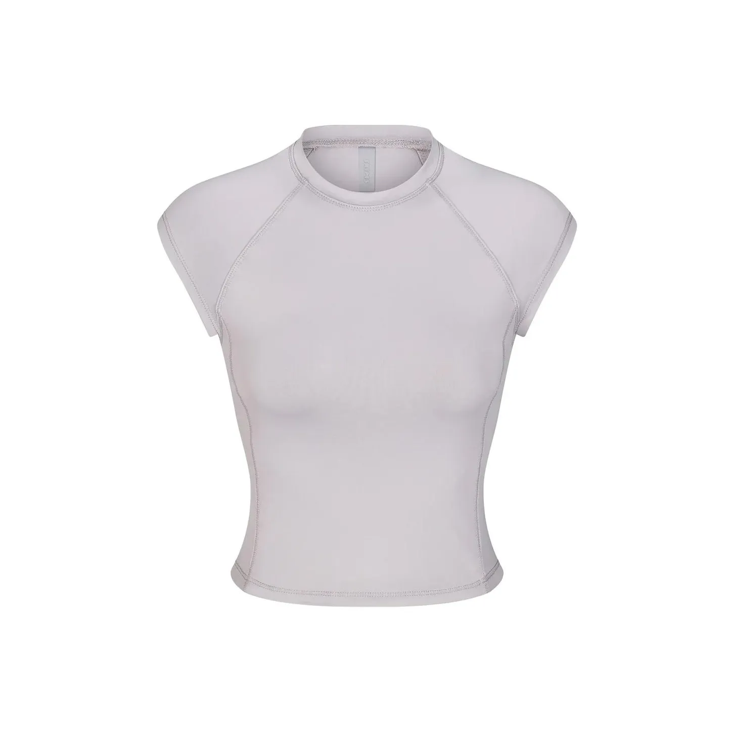 SKIMS SIGNATURE SWIM RAGLAN T-SHIRT Bikini Women's Chrome/Chrome-Plated
