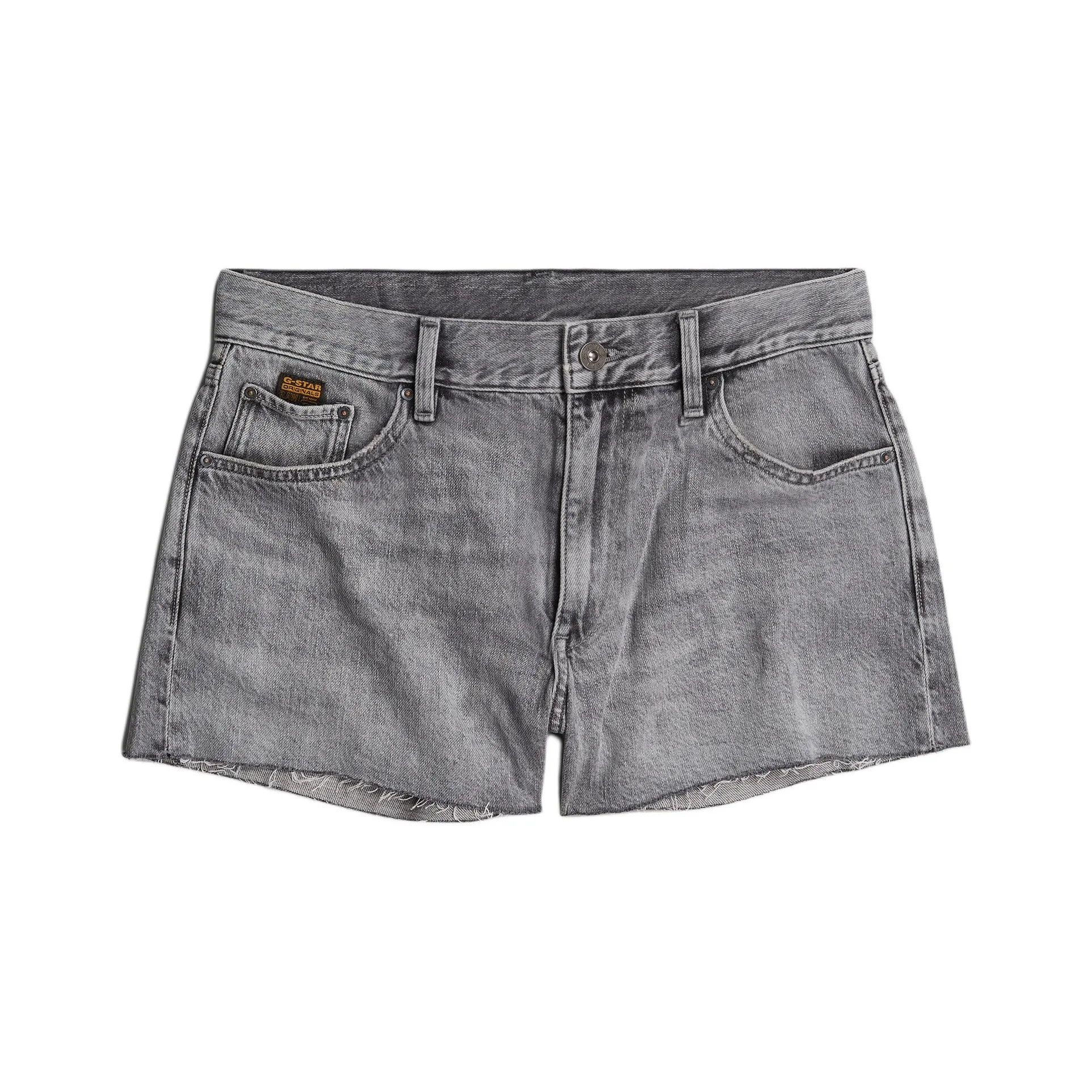 G STAR RAW Denim Shorts Women's Faded Gray