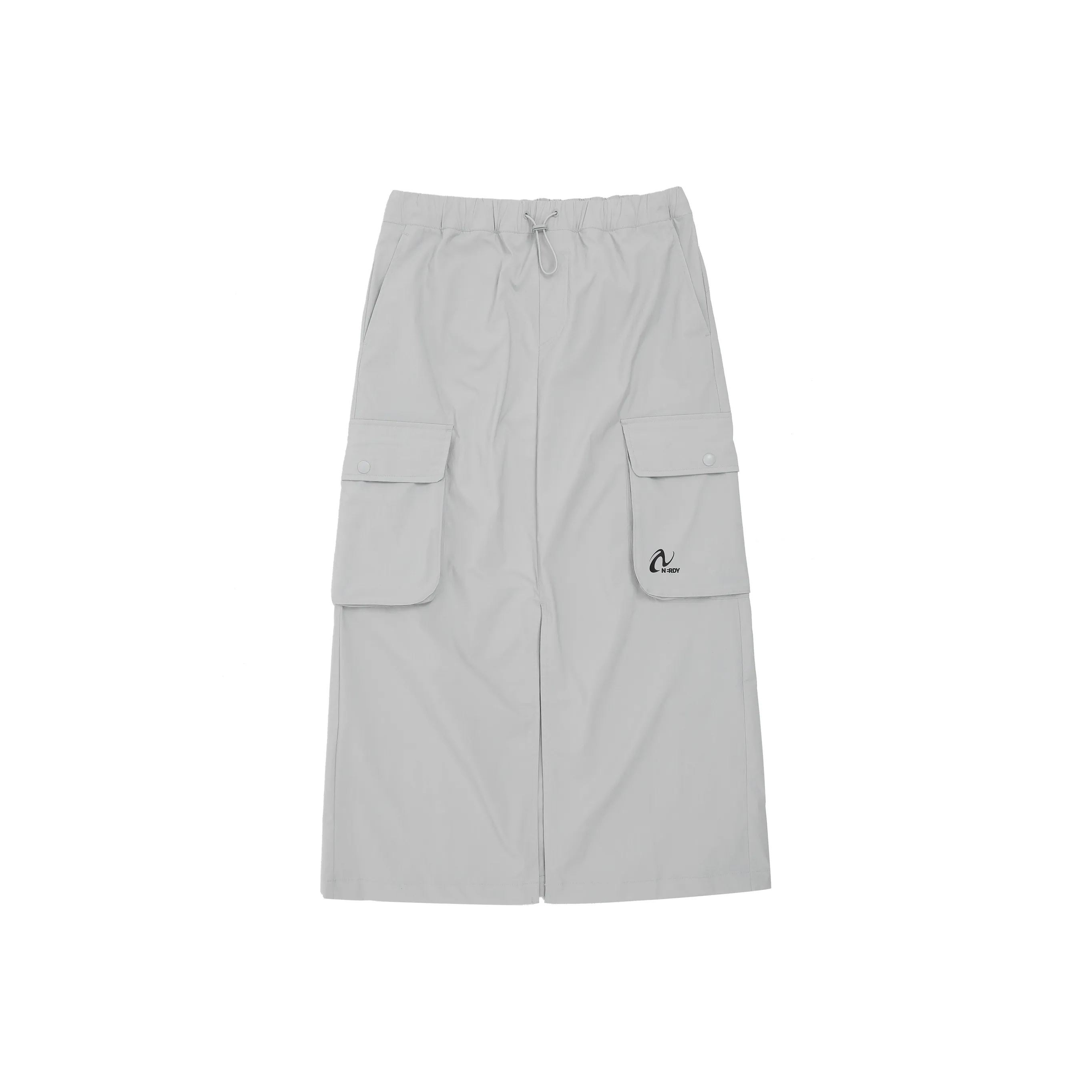 NERDY SS24 Casual Long Skirt Women's Light Gray