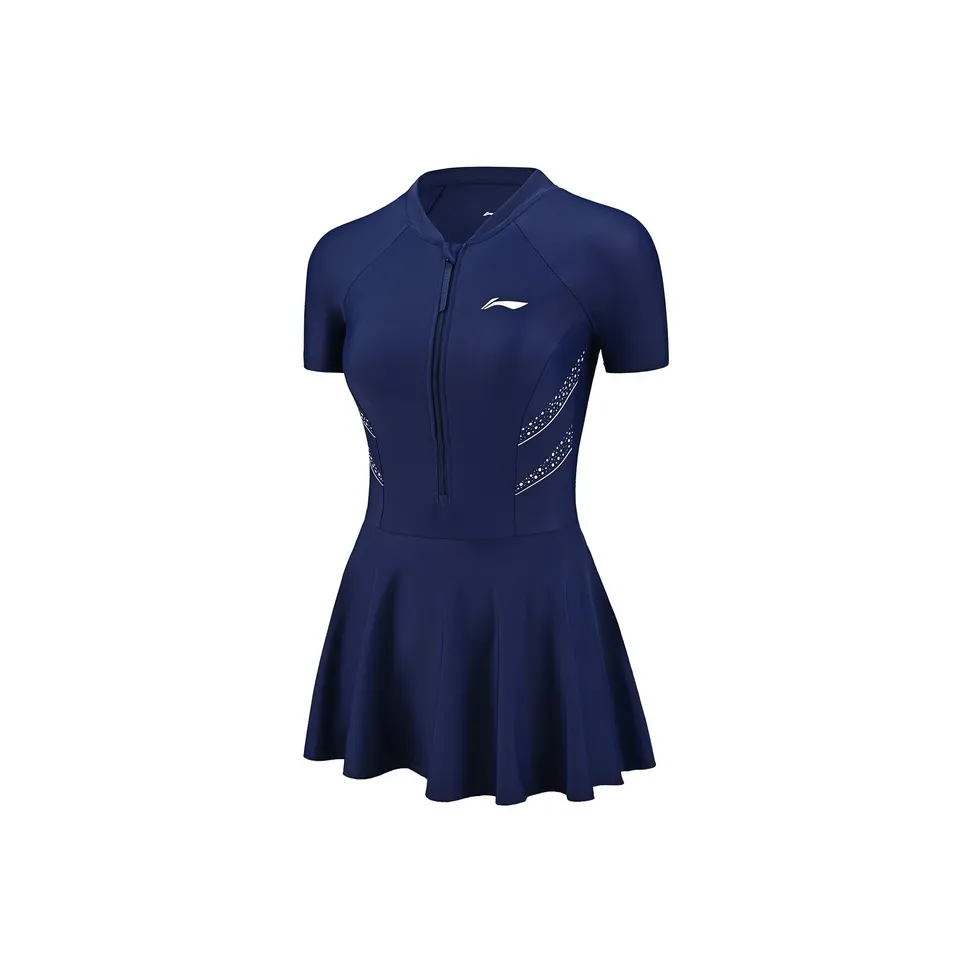 Подкладка One Piece Купальник Женская Морской Синий