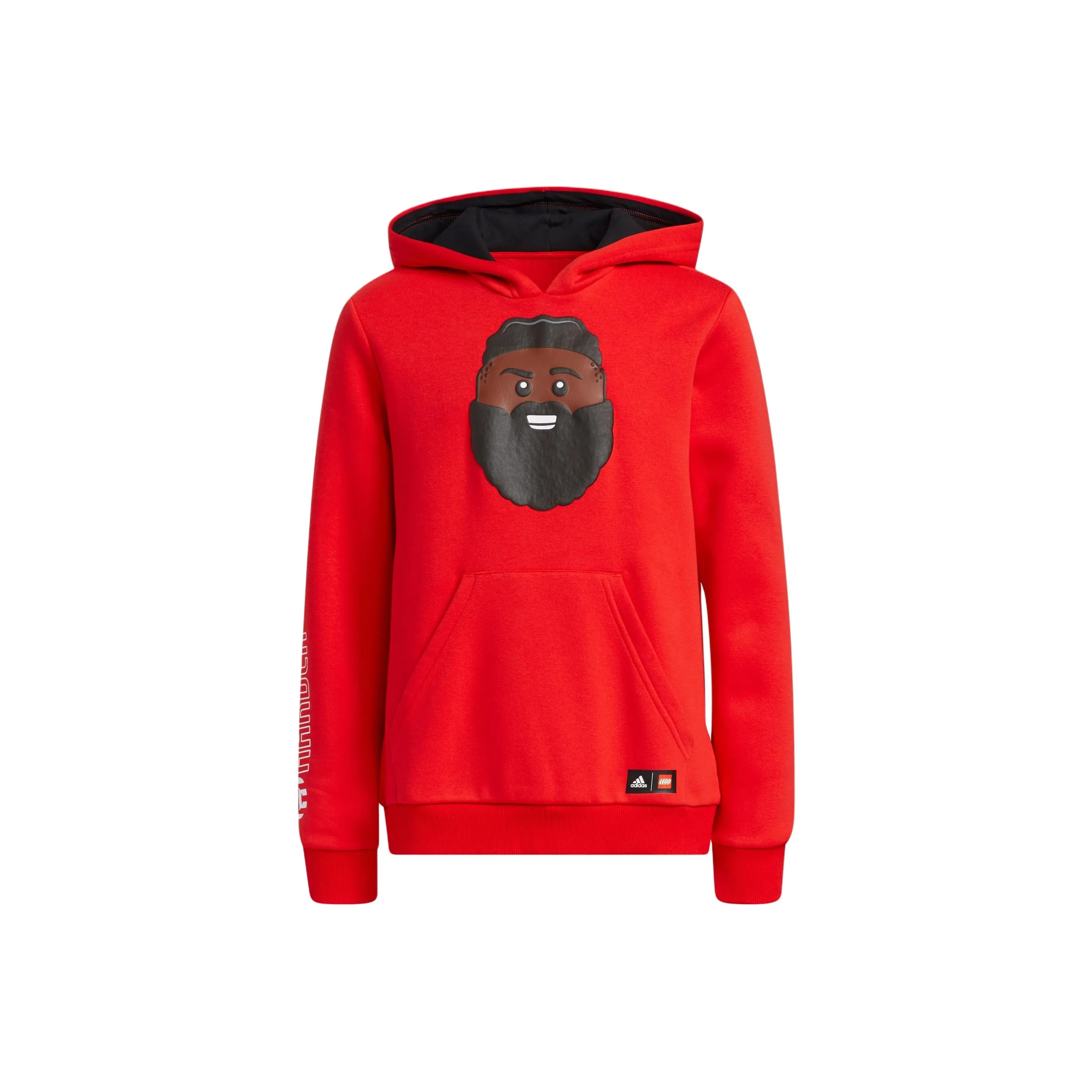 ADIDAS X LEGO Свитшот Harden Ярко-красный Подростки