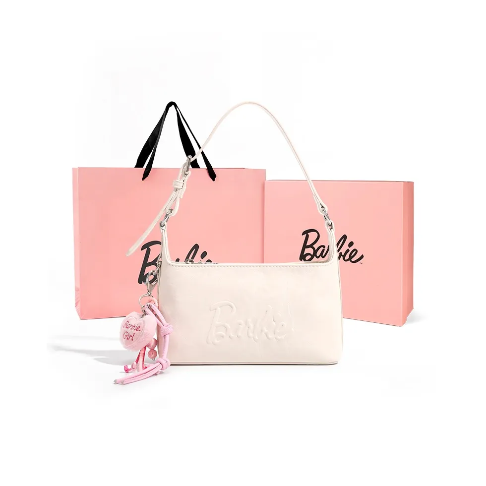 Barbie PU Shoulder Bag Women's White