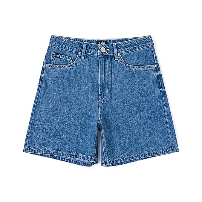 Lee Denim Shorts Women's Medium Blue