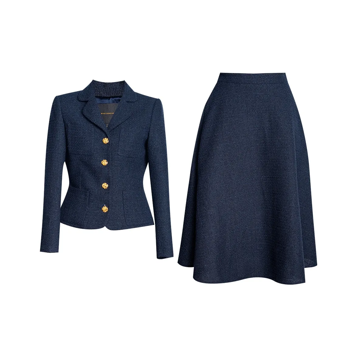 ROEYSHOUSE Комплект с юбкой Женские Темно-синий