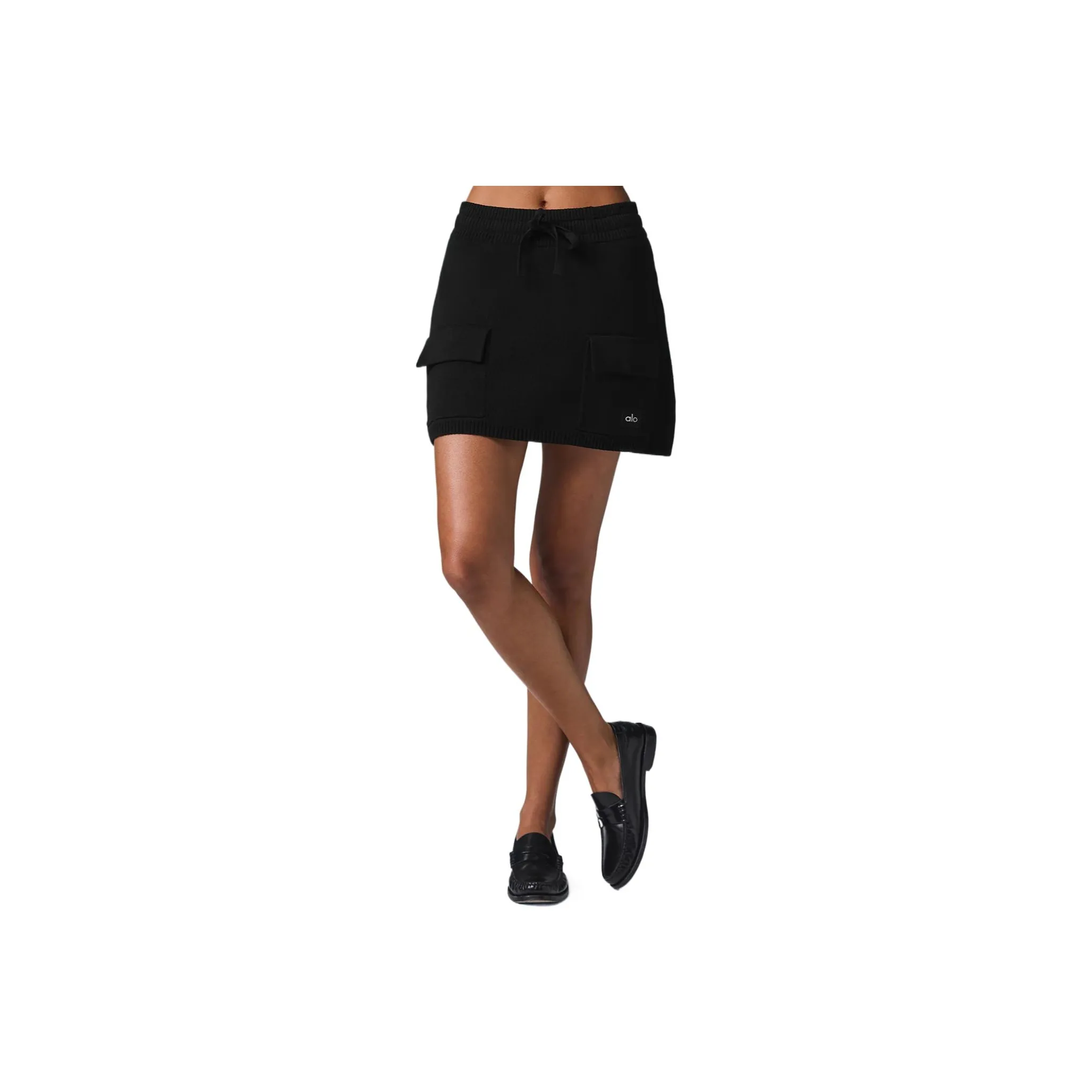 Alo Yoga Casual Short Skirts Women's Black