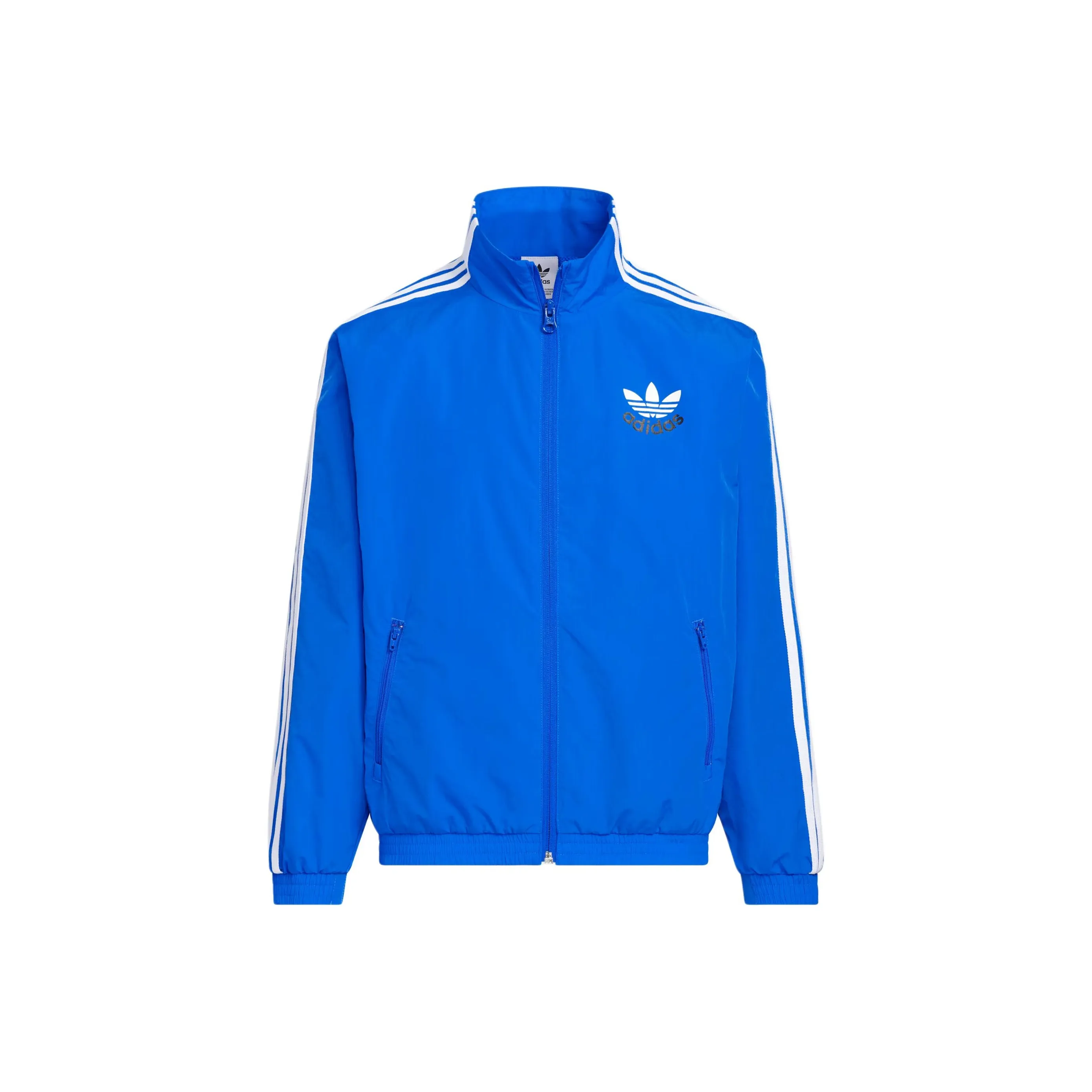 Adidas Originals Куртки Пальто ORIGINAL Ткани вязаные Куртка Bird Перо Синий Белый