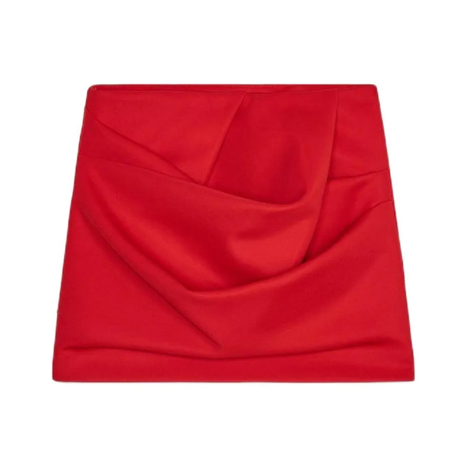 ZARA Повседневные короткие юбки Женские Red