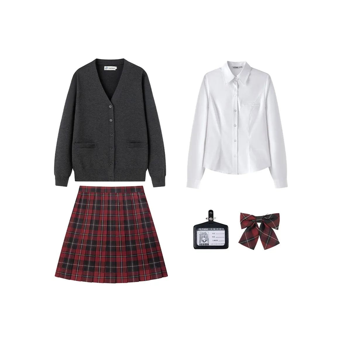 Tokyo Season UNIFORM Весна-осень Женские Серый