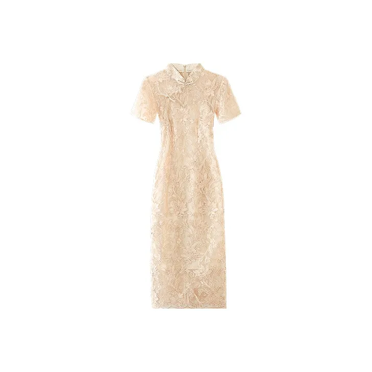 JINYE ORIENTAL Cheongsams Women's Champagne
