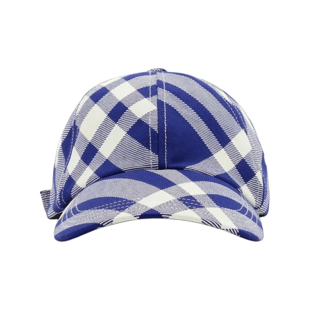 Burberry Tartan Pattern Baseball Cap