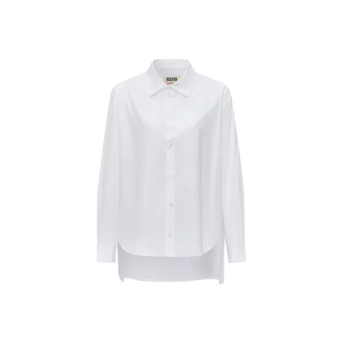 Yohji Yamamoto Белые Женские Рубашки