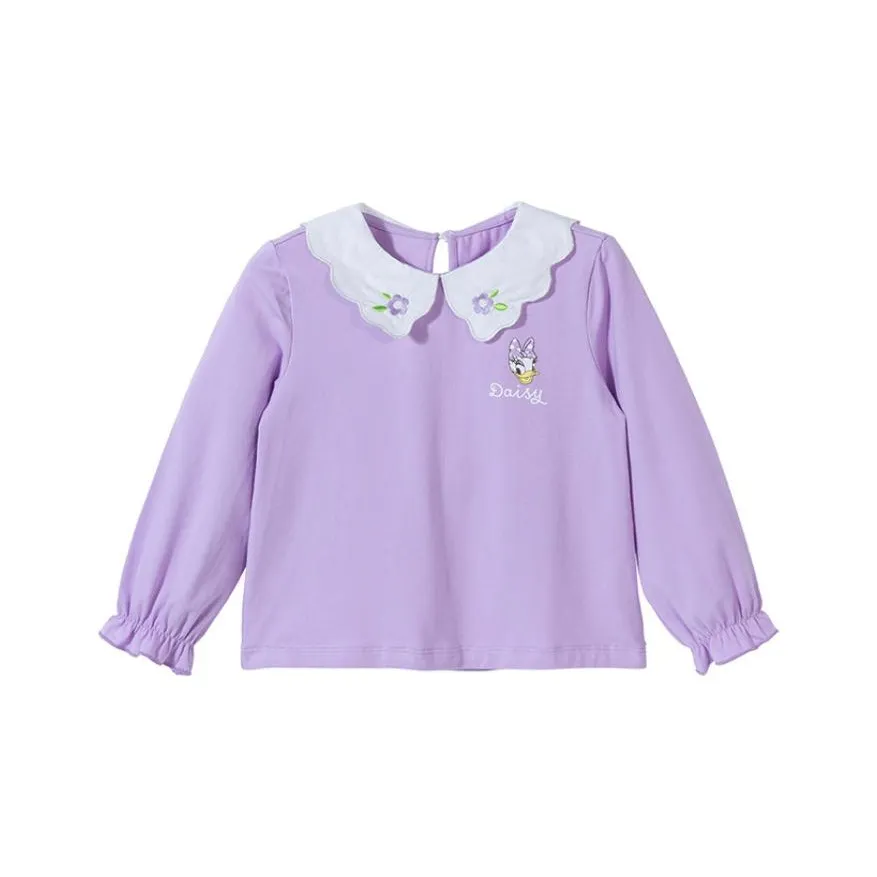 Disney Фиолетовые Детские Рубашки T