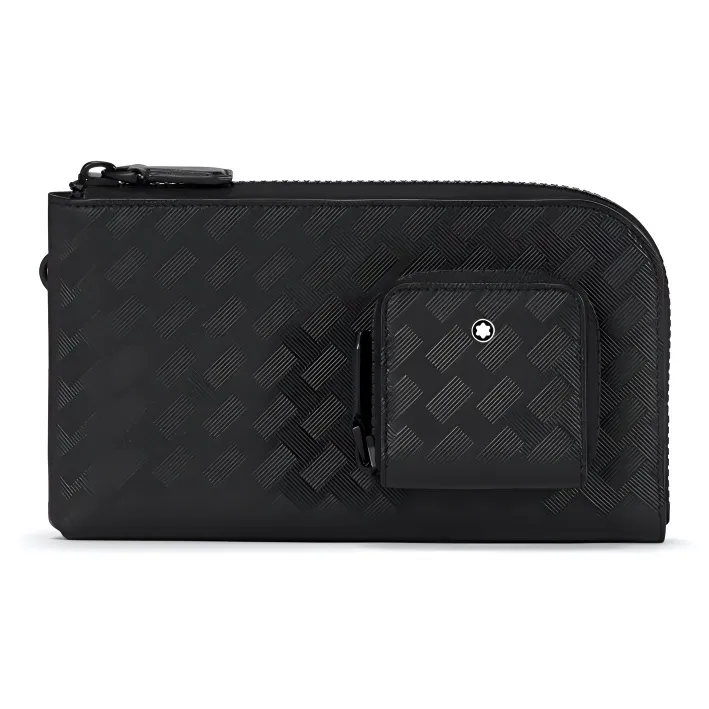 MONTBLANC Кошелек из коровьей кожи мужской черный