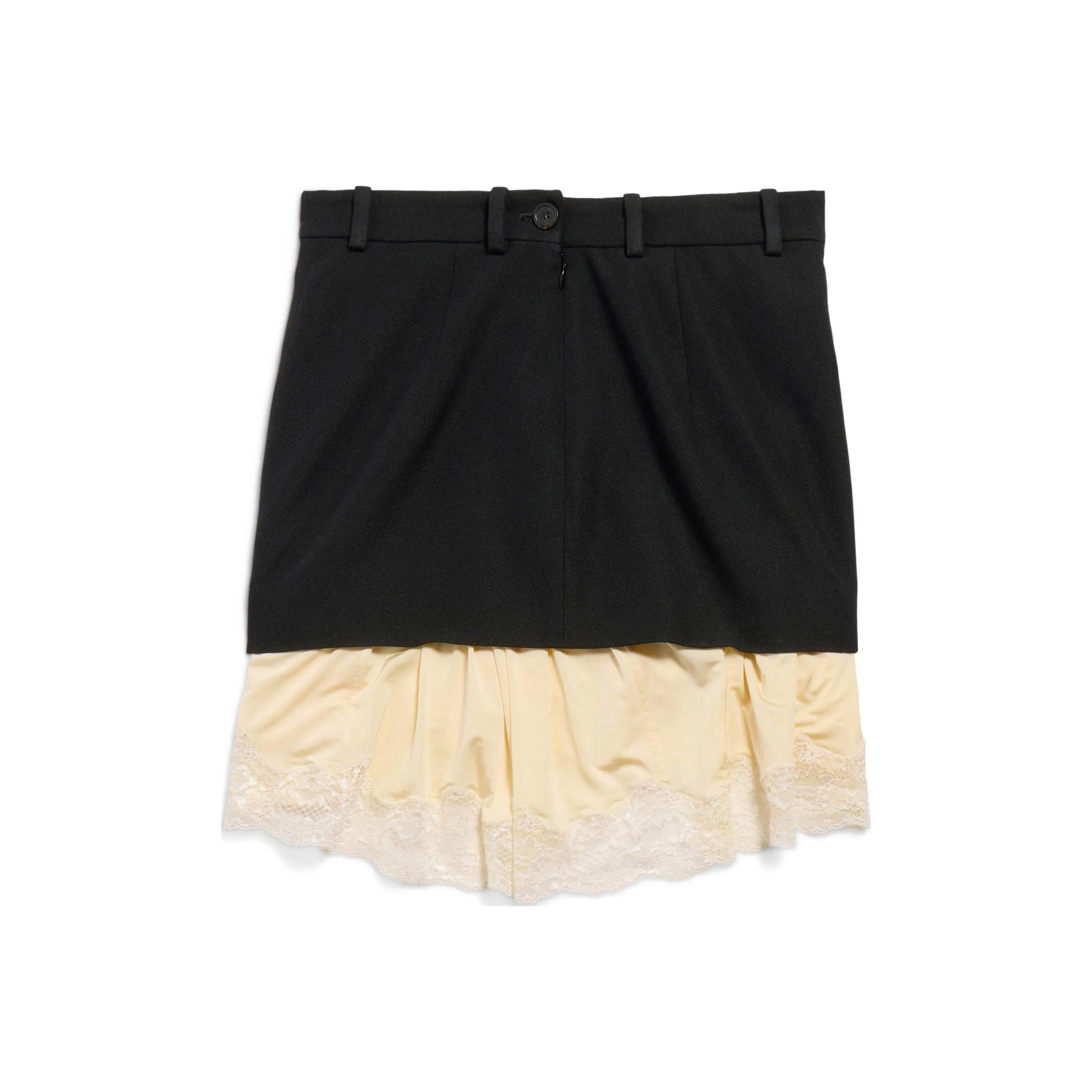 Balenciaga Lingerie Mini Tailored Skirt