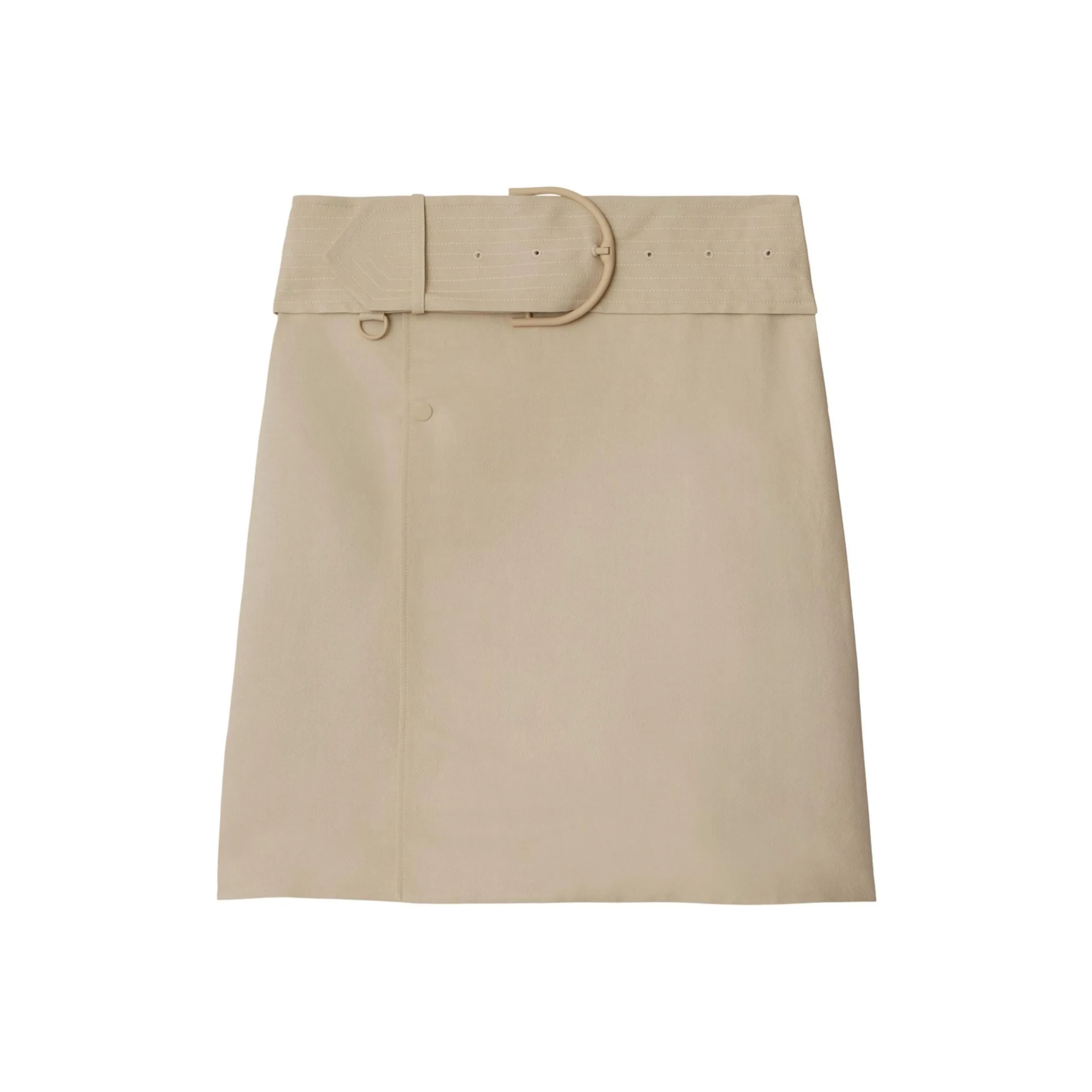 Burberry Повседневный Длинный Юбка Женская Песочно-Бежевая