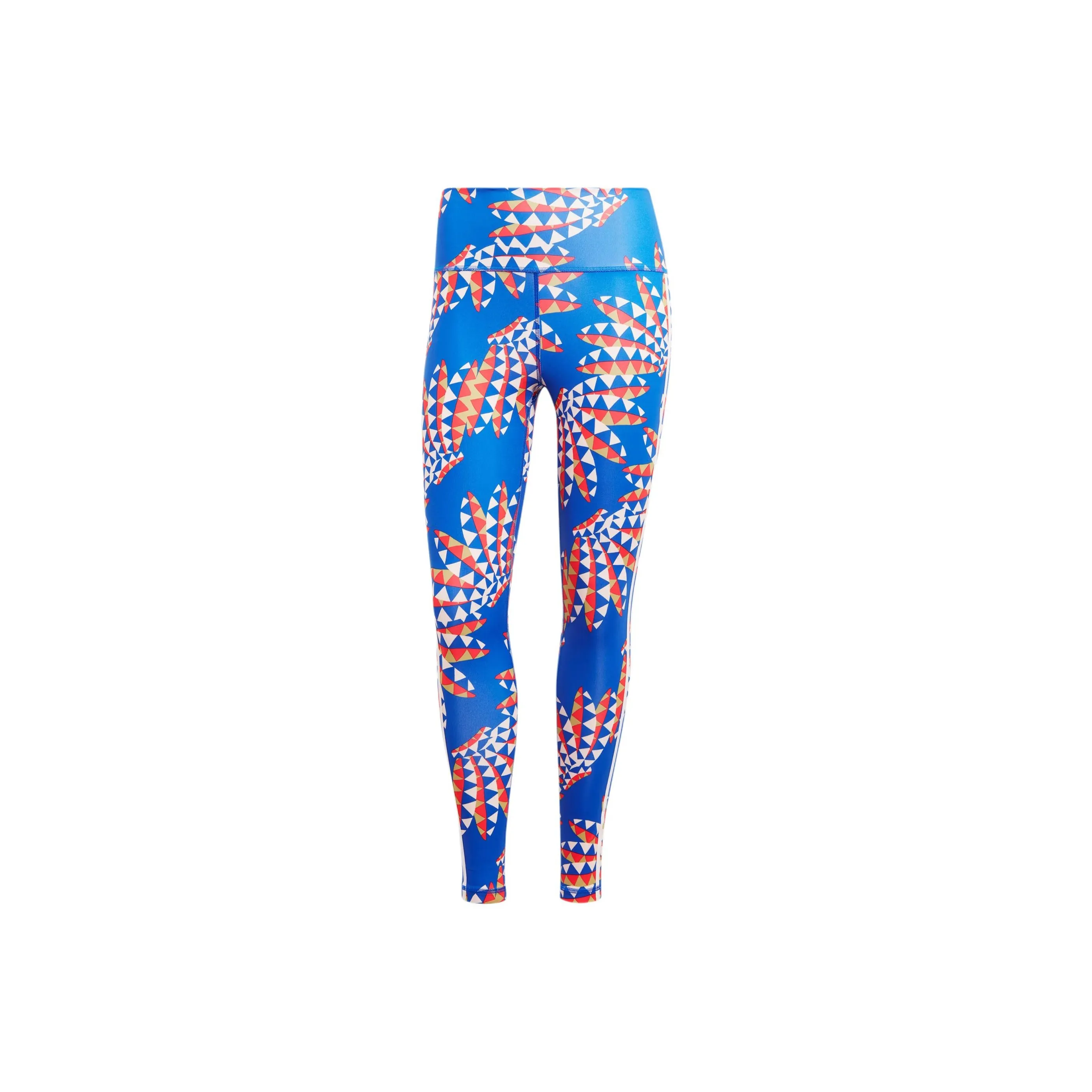 Adidas x FARM RIO 7/8 Leggings Athletic Trousers Women's Bold Blue