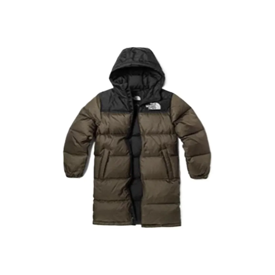 THE NORTH FACE Пуховик Зеленый Детский
