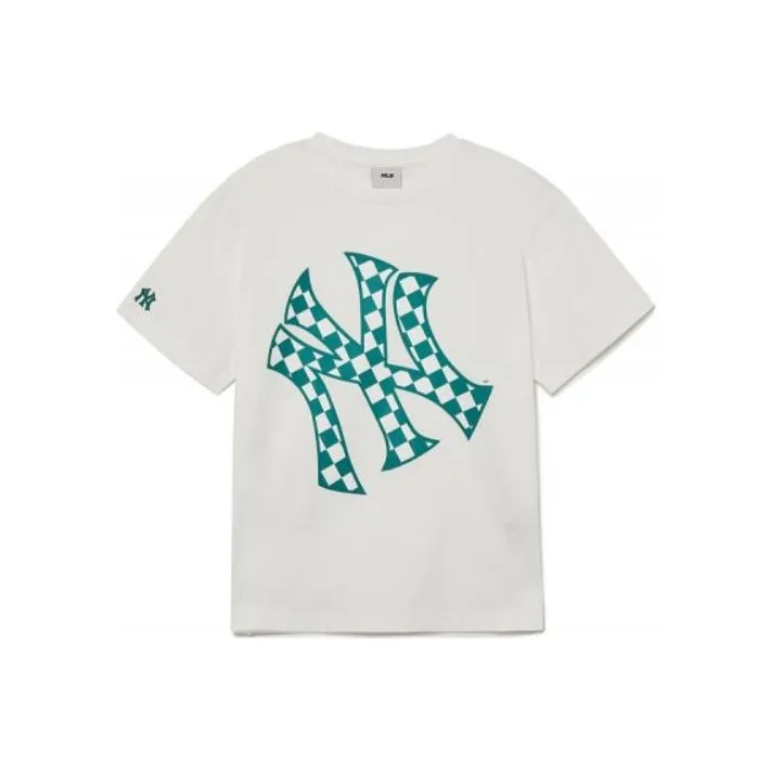 MLB Base Logo Нью-Йорк Янкис T-рубашка Белая Детская