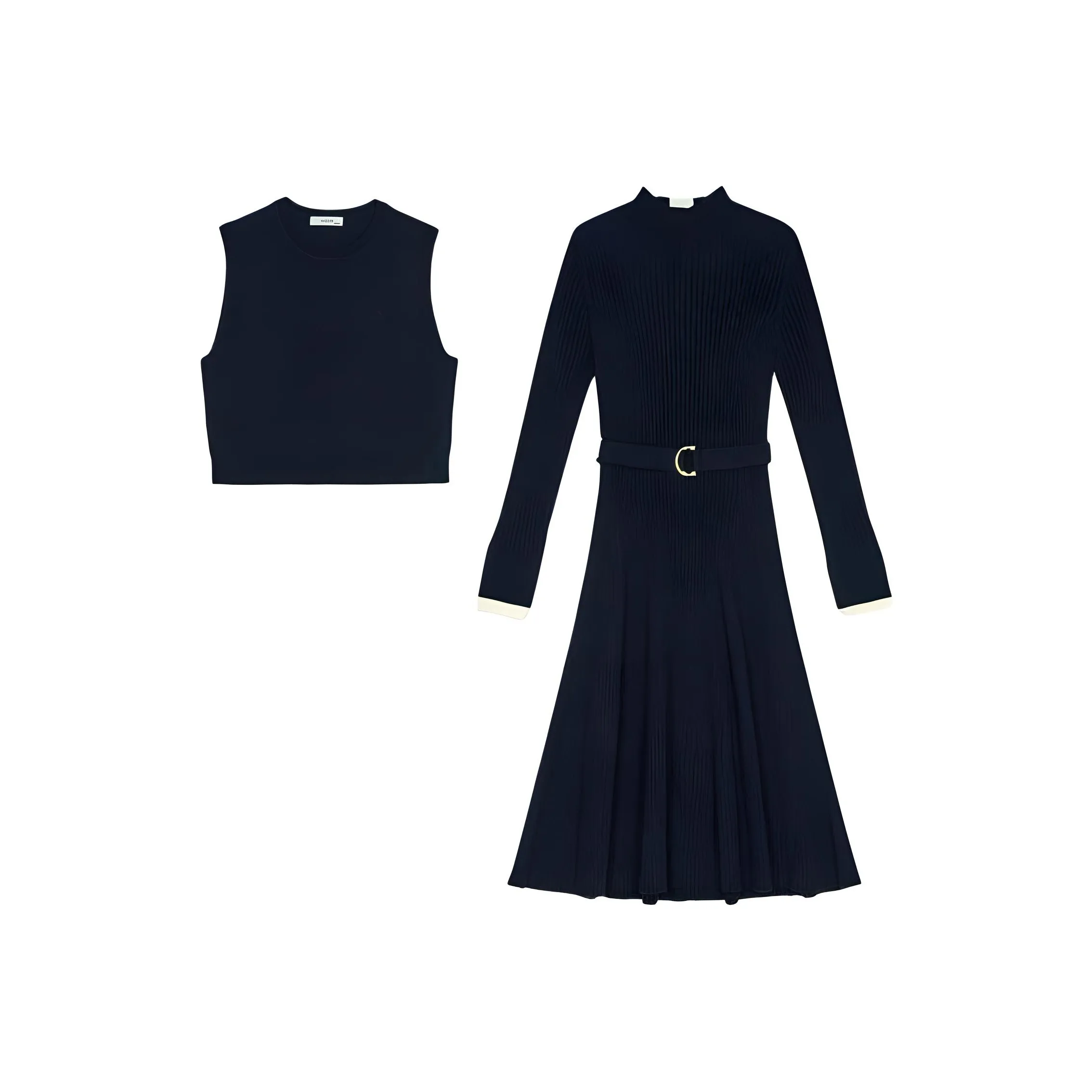 HAZZYS Комплект с юбкой Женские Темно-синий