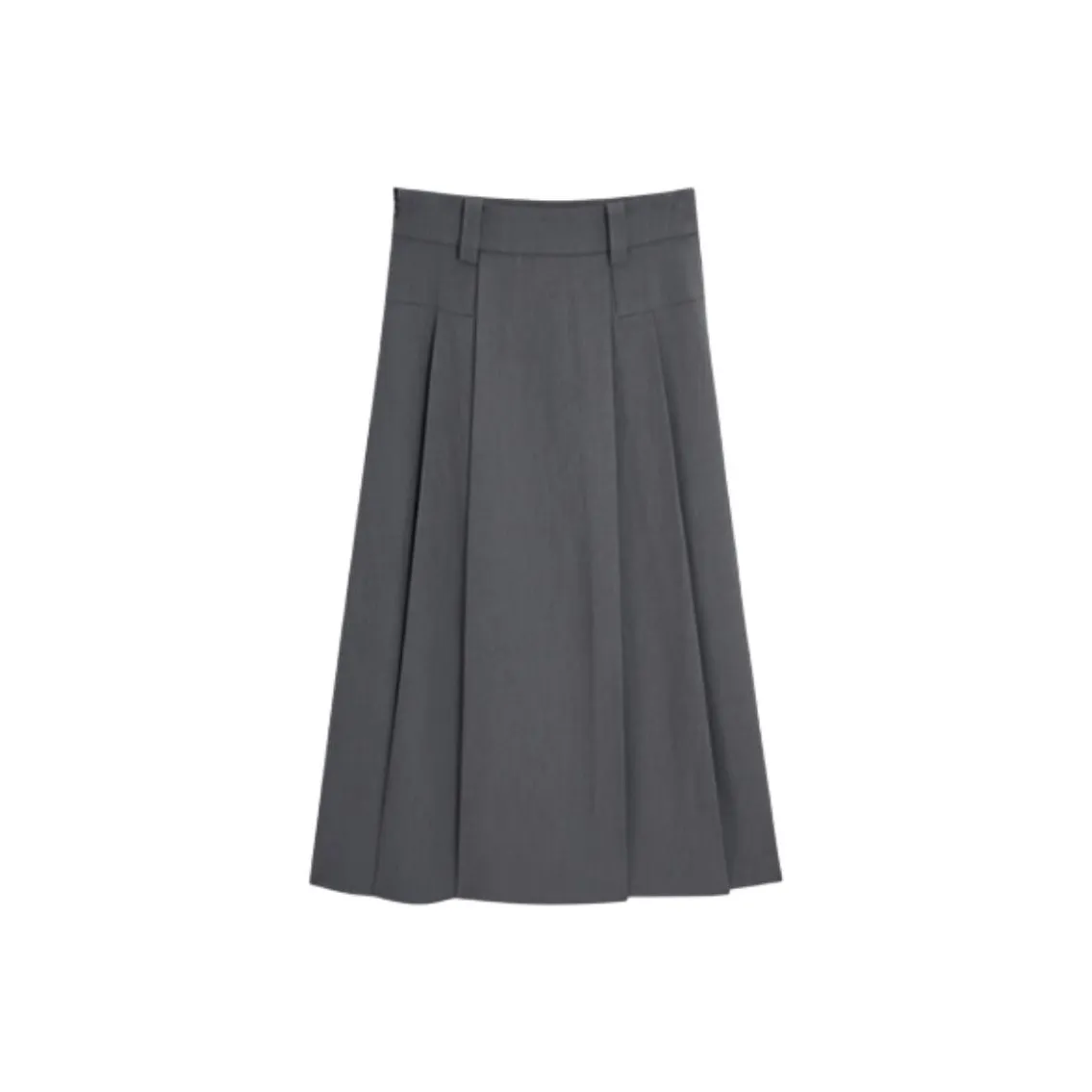 Love To Serve Casual Long Skirt Women's Dark Gray