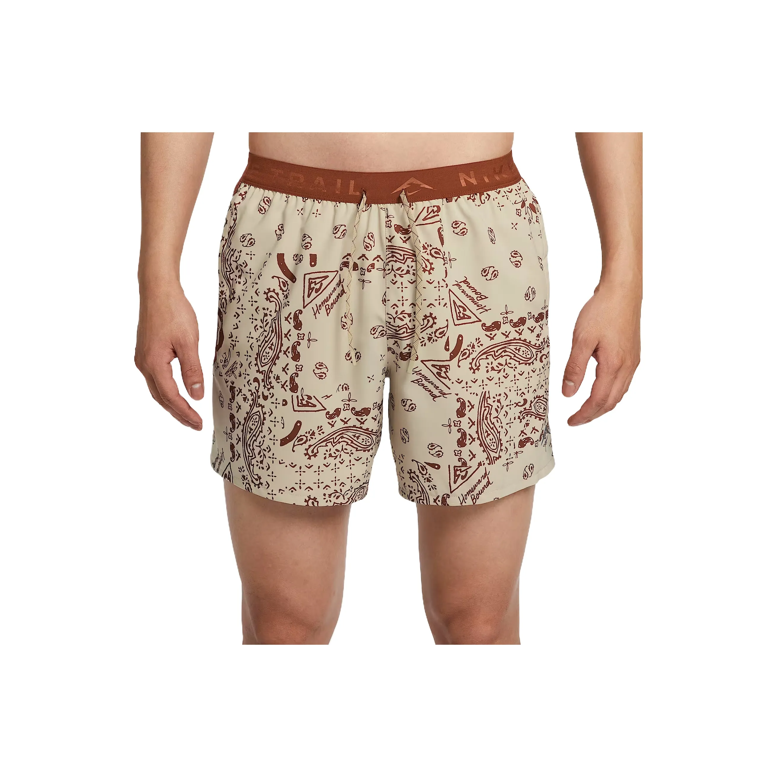 Nike Dri Fit Спортивные шорты Мужские Пустынный хаки Светло-желтый Коричневый черный