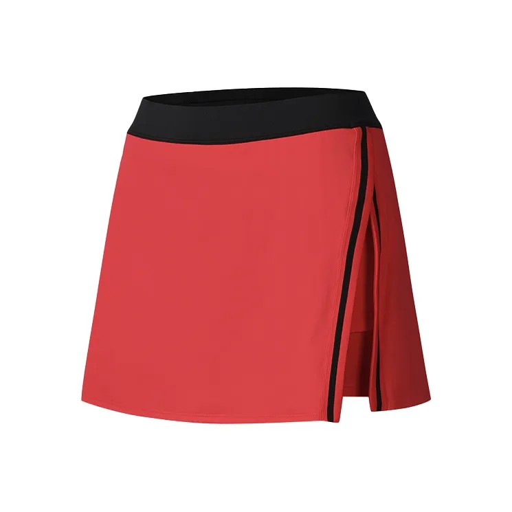FILA ATHLETICS Теннис Повседневные Короткие Юбки Женские Свет Ягодно-Красный