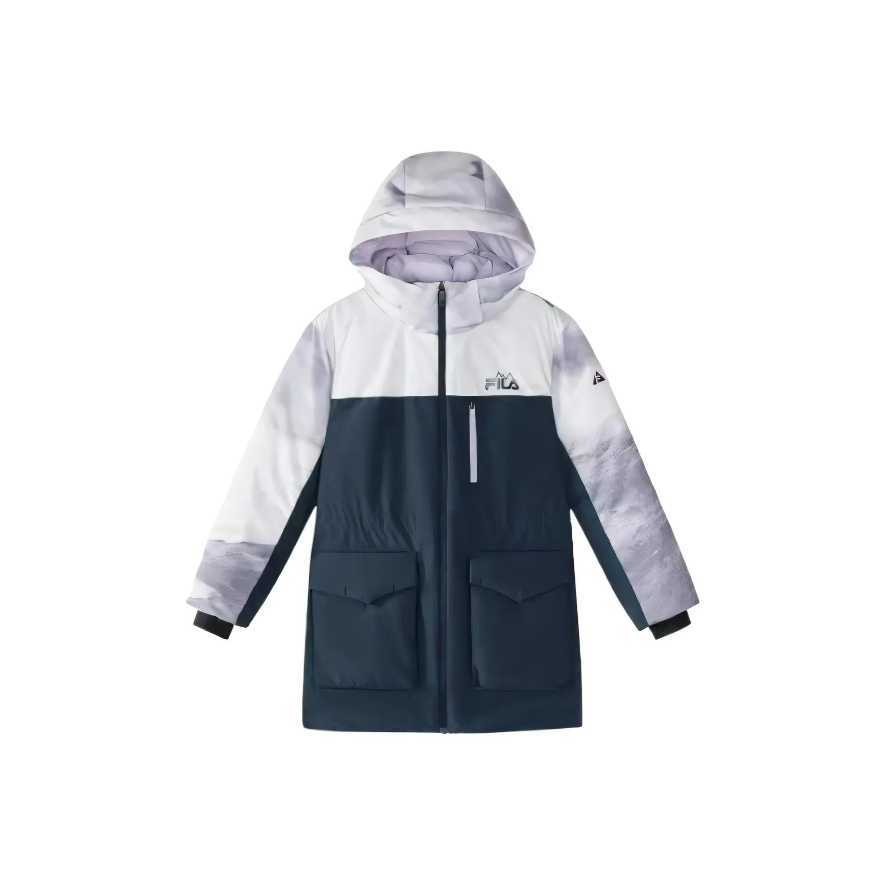 FILA KIDS Пуховик Deep Robe Синий Подростки