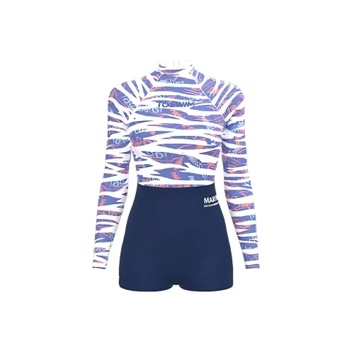 TOSWIM Oceanический Flying Bird Женские Ван-Пис Купальники