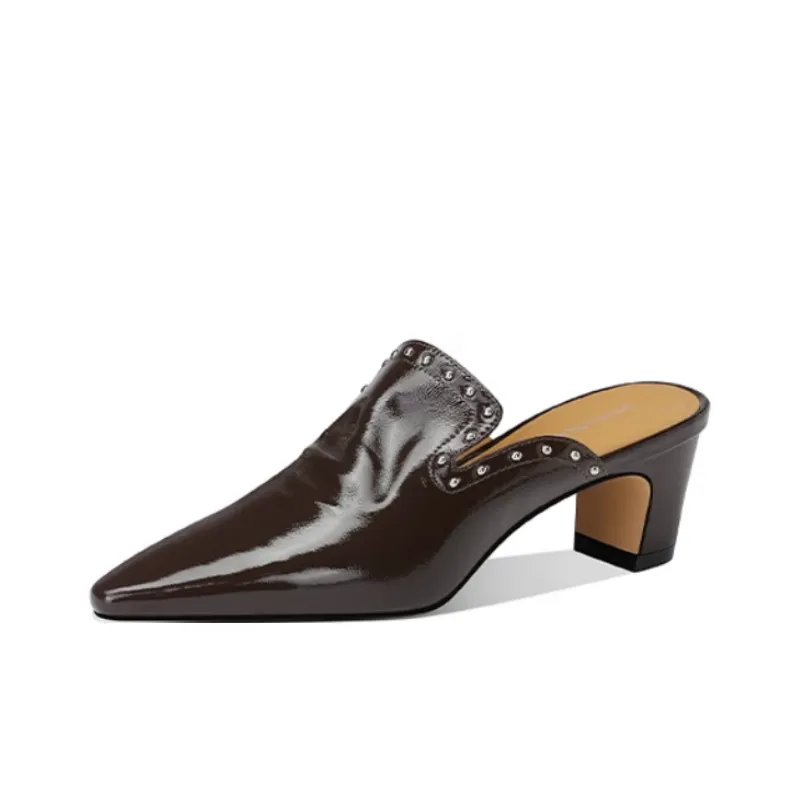 JESSICA SOPHIA Резиновая подошва Заклепки Противопахнущие Домашние тапочки Женские