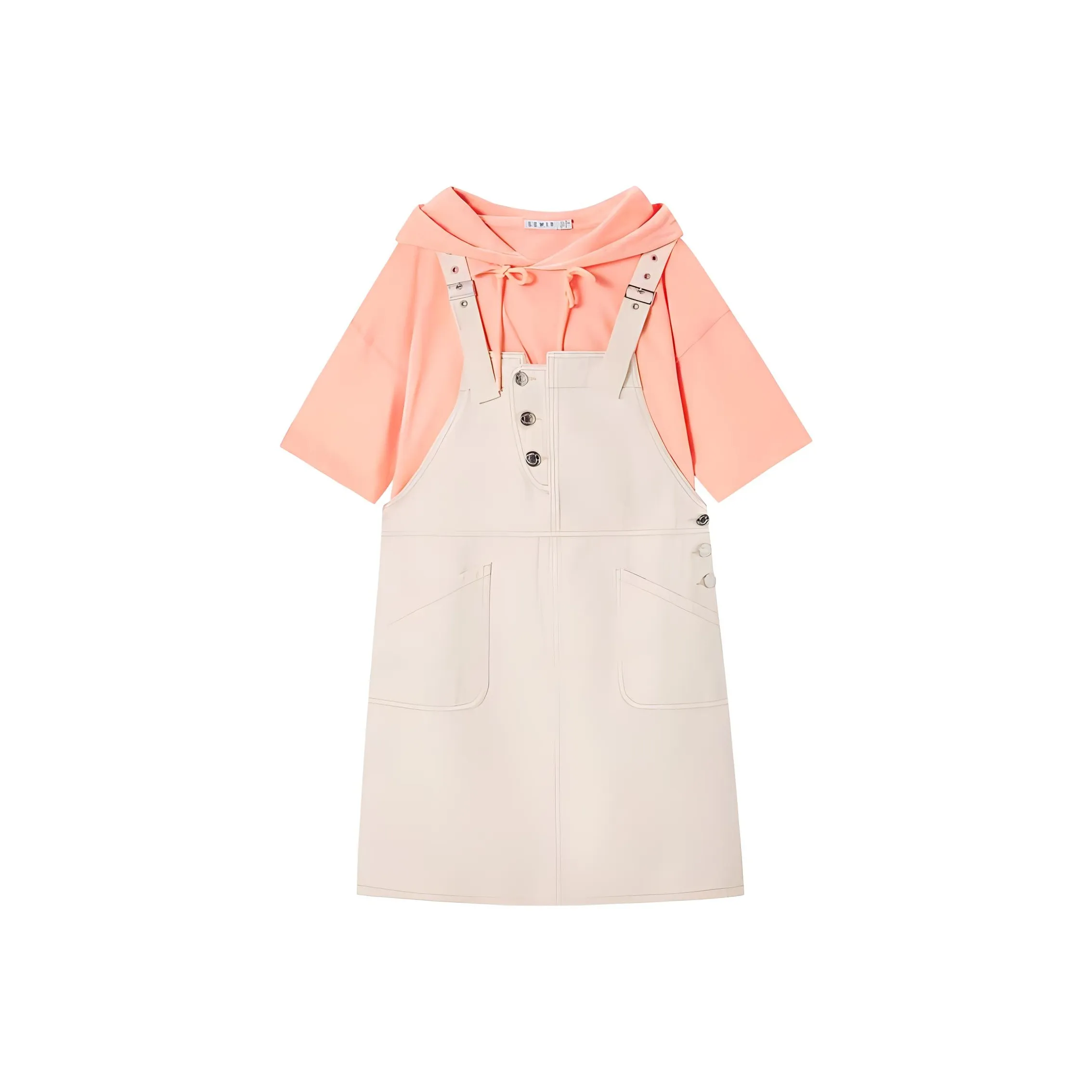 SEM R Комплект с юбкой Женские Красно-белый Тон