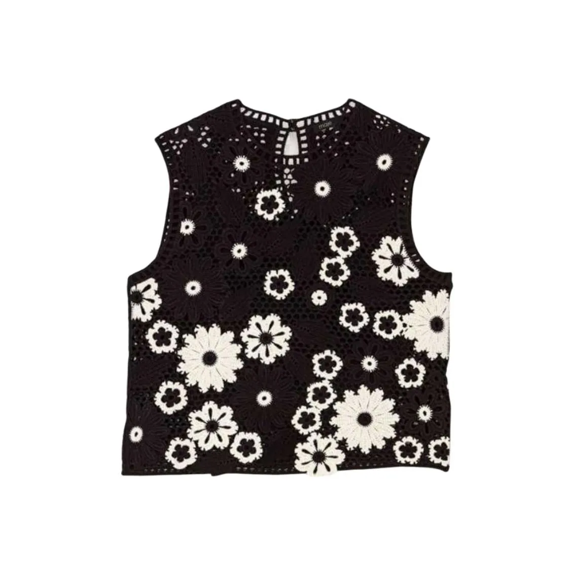 Maje Crochet Top