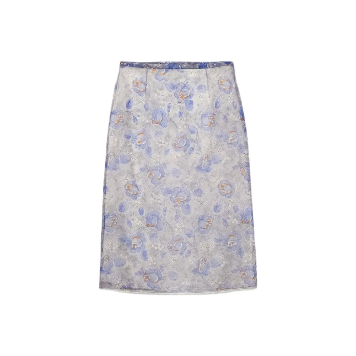 PRADA All Over Patterned Skirt