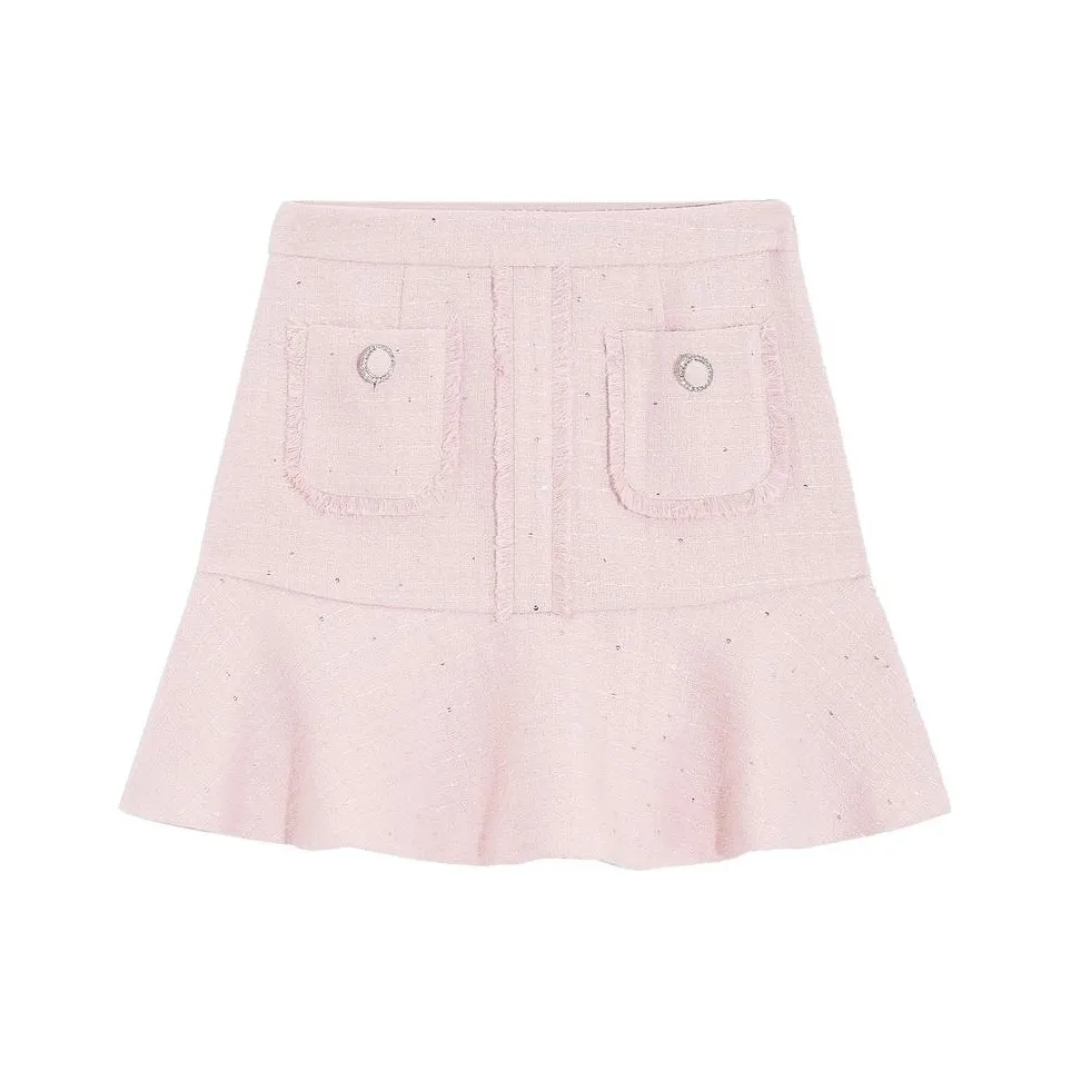 Bebe FW24 Casual Short Skirts Women's Light Pink