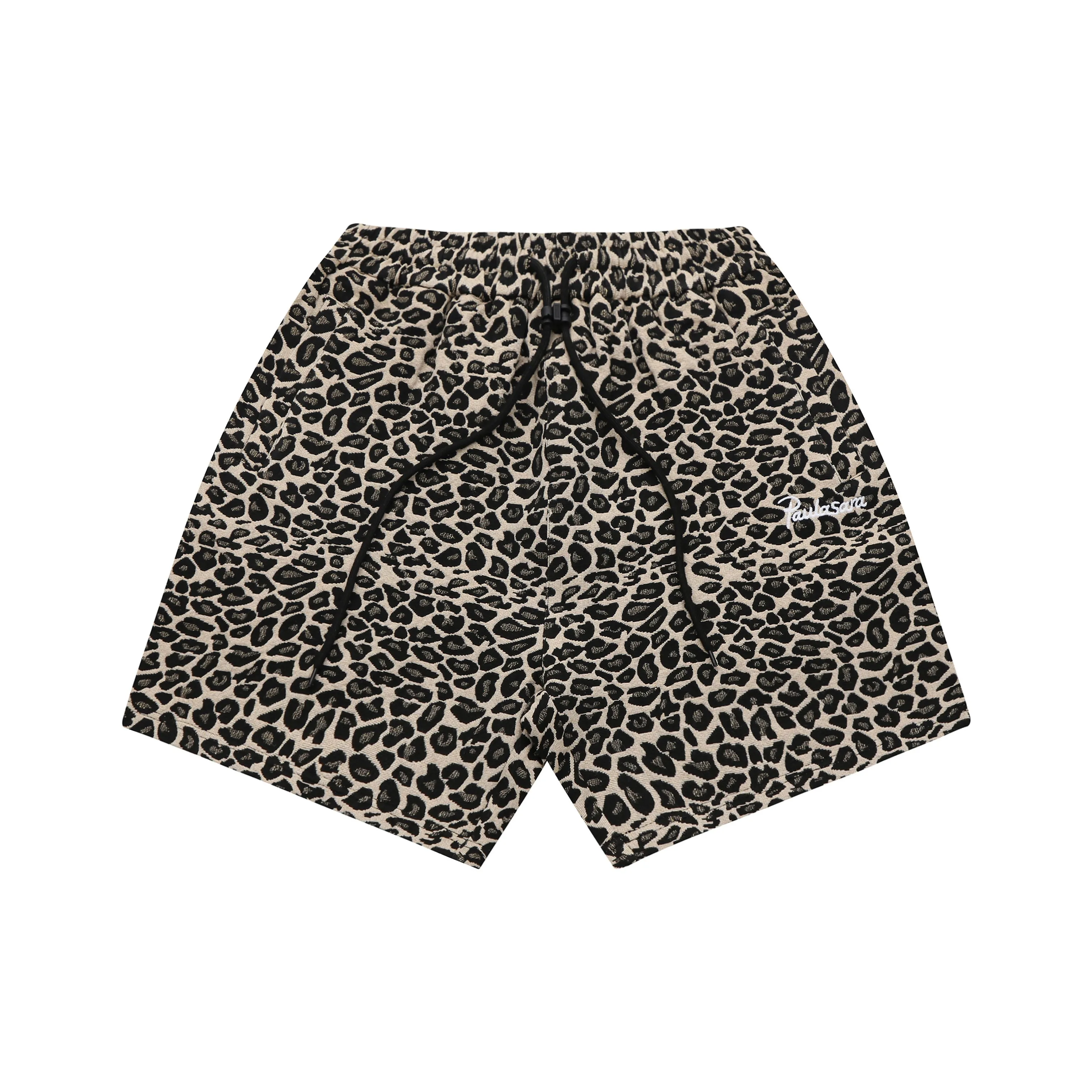 PAULASARA Повседневные шорты унисекс жаккард хаки