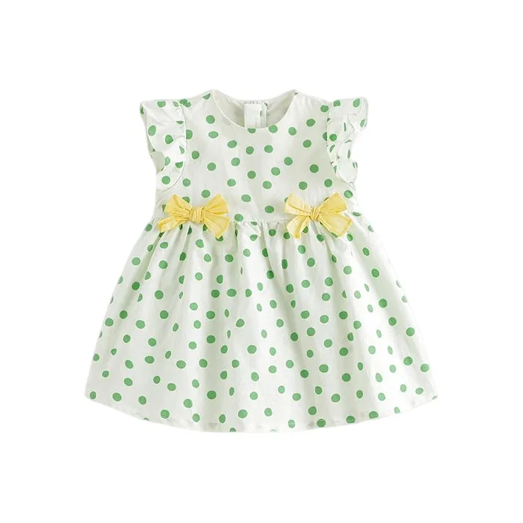 MARC JANIE Детское платье цвет зеленый