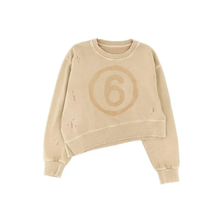 MM6 MAISON MARGIELA Свитшот FW23 Бежевый Детский