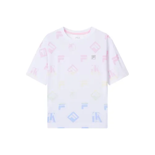 FILA Полный принт Kids T-рубашки
